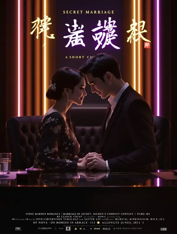 隐婚总裁的小甜心 短剧封面，都市题材，豆瓣评分 9.2
